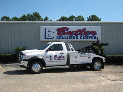 Towing Truck - Butler Collision Center